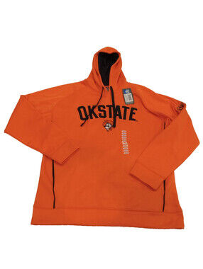 Knights Apparel Oklahoma State Cowboys Hoodie Mens Medium Orange NWT OKSTATE